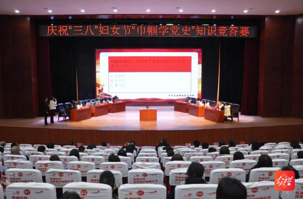 高手對決！學院“巾幗心向黨·奮斗新征程” 黨史知識競賽活動圓滿舉行